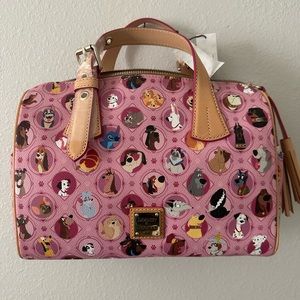 Dooney & Bourke Disney Dogs Pink Satchel Purse